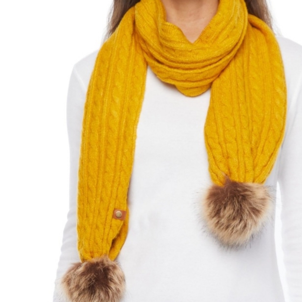 Frye & Co.  Dark Yellow scarf